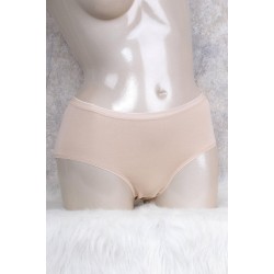 Kadın Pamuklu Orta Bel Geniş Bel Lastikli Slip (2677)