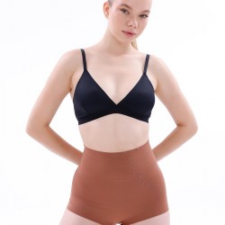 KAHVE MI Emay 2708 Lazer Yüksek Bel Kesim Slip Hayalet Korse