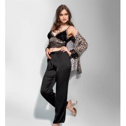 Loriva 3'lü Pijama Takımı Leopar 1811